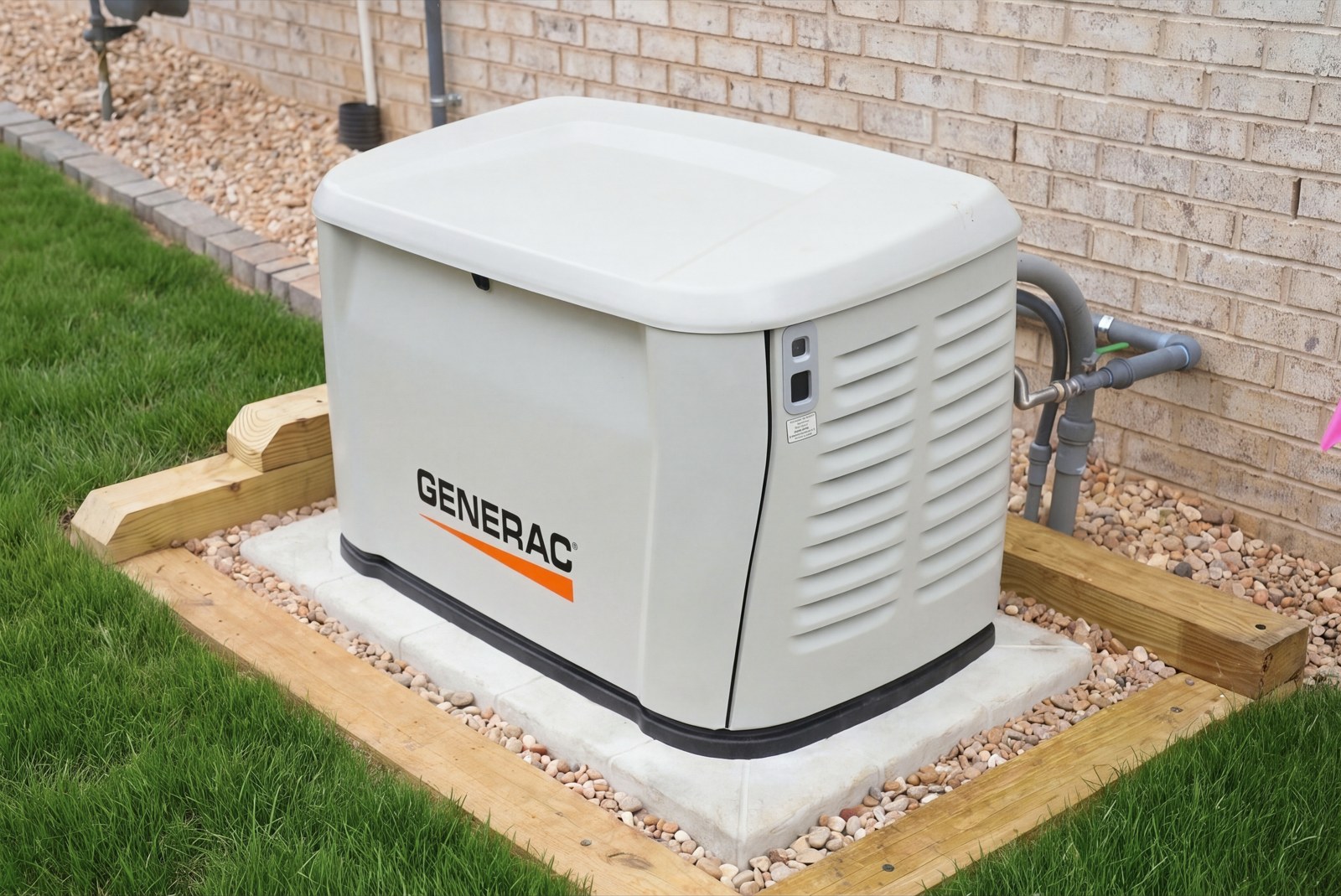 Generac standby generator installed by Summit Electric & Plumbing in Spring Hill, TN